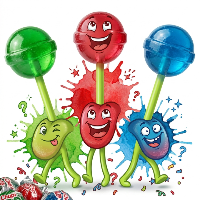 Sucette tache langue