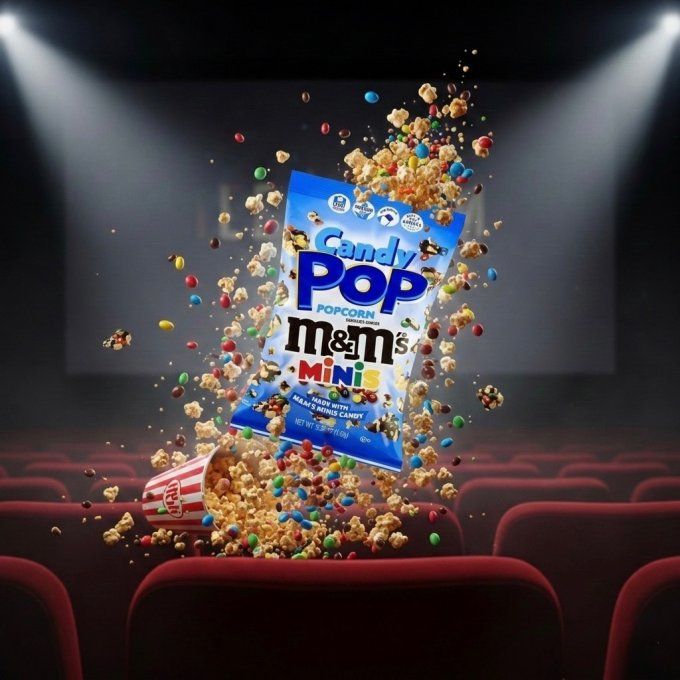 Candy Pop Corn M&M’S