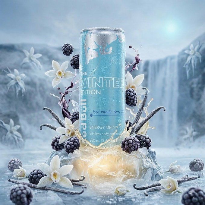 Red Bull Vanille Mûre Givrée