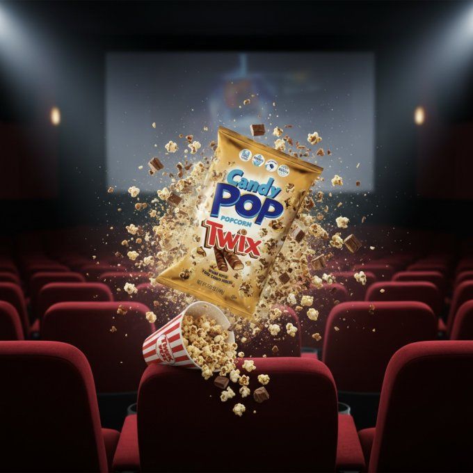 Candy Pop Corn M&M’S