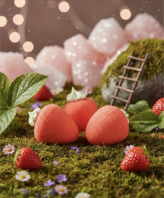 Fraise Géante Meringuée