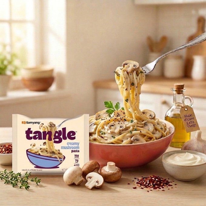 Tangle Pasta Mushroom Cream